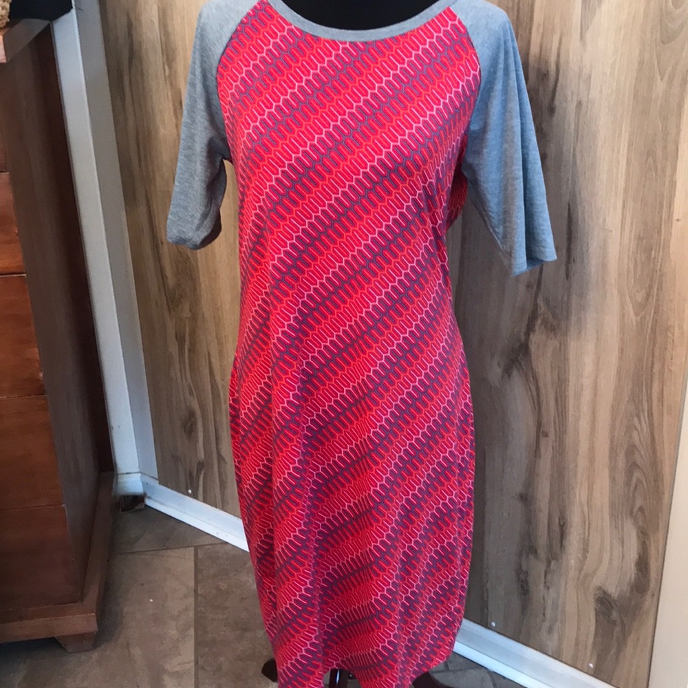 LuLaRoe Julia Fitted Dress